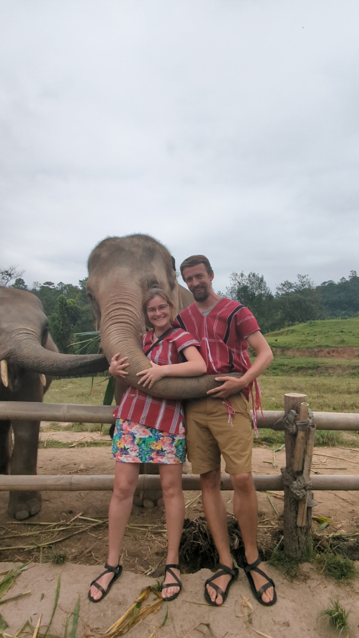 Sloní mazlení Sloní mazlení