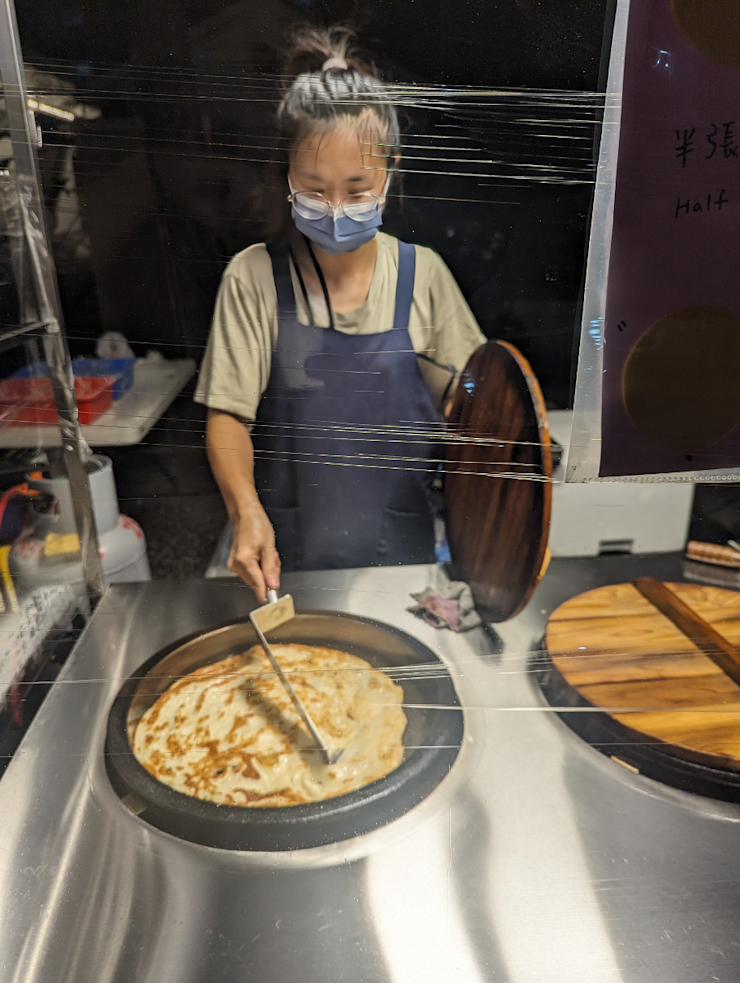 Výborná taiwanská "palačinka" Výborná taiwanská "palačinka"