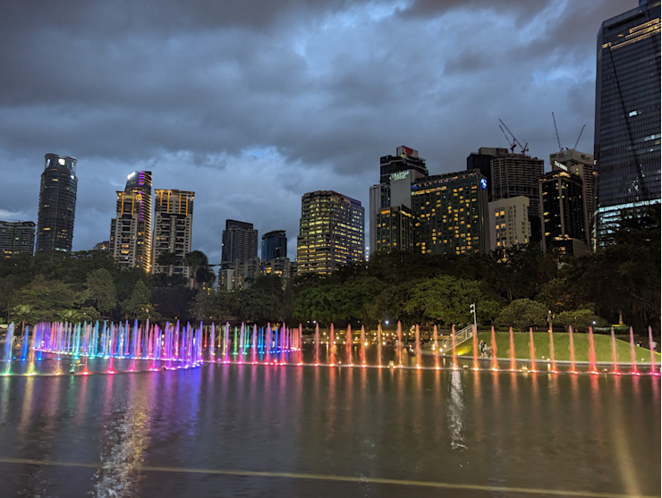 Vodní světelná show Vodní světelná show