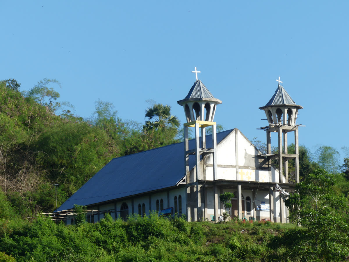 Rozestavěný kostel