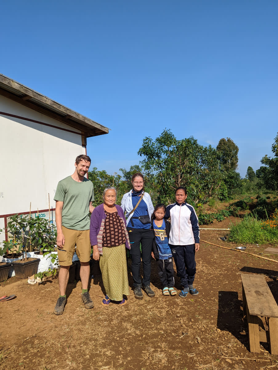 Milá rodinka z homestay