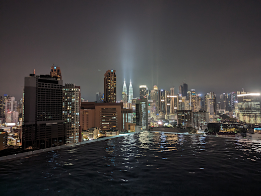 Infinity pool