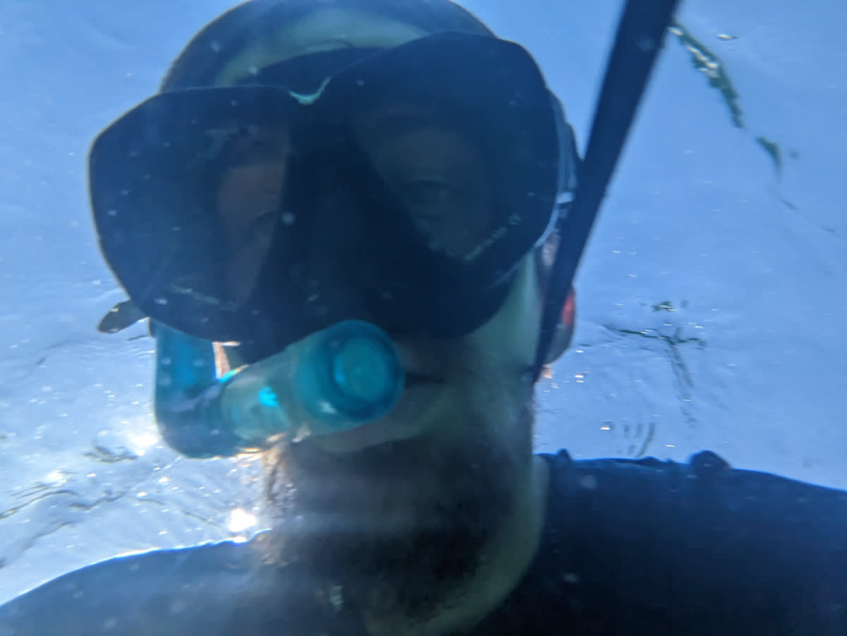 Potápěcí selfie