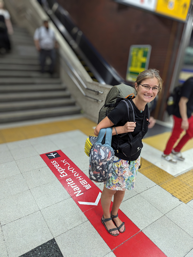 Narita express na letiště