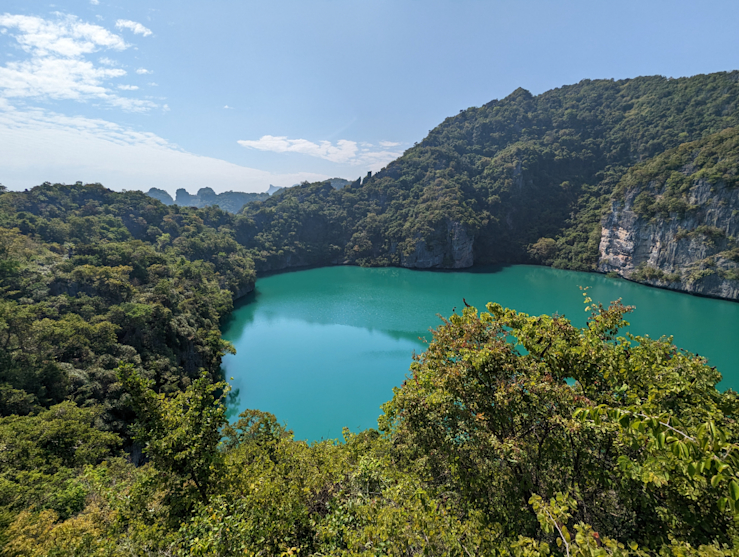 Známá laguna Thae Nai