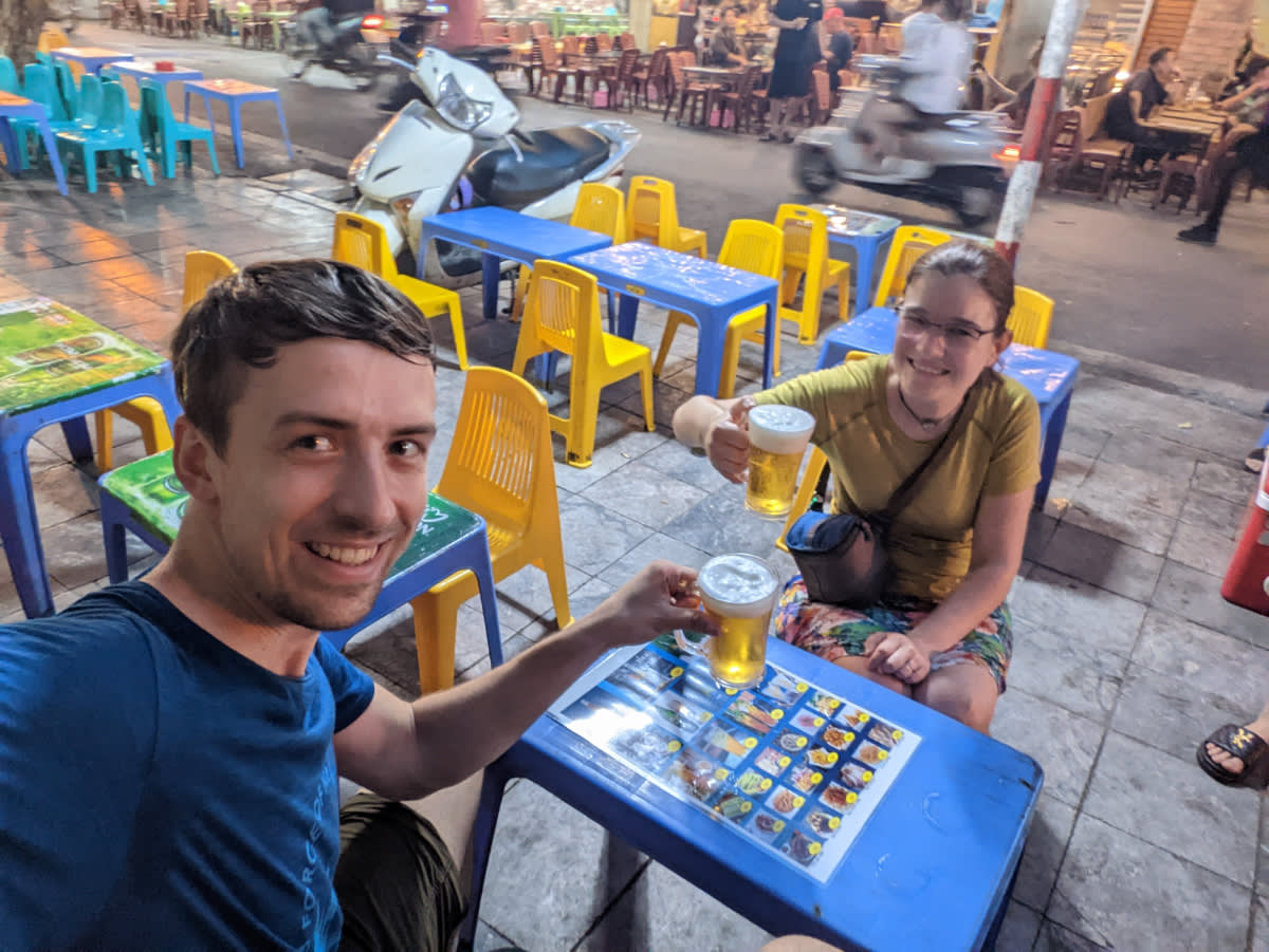 Pivo za 10 000 dongů