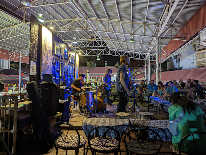 Blue bar Blue bar