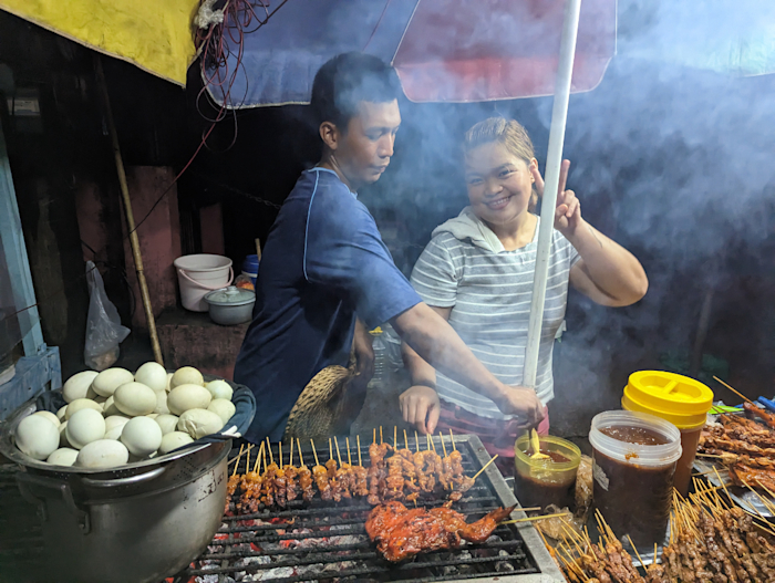 Pouliční barbeque Pouliční barbeque