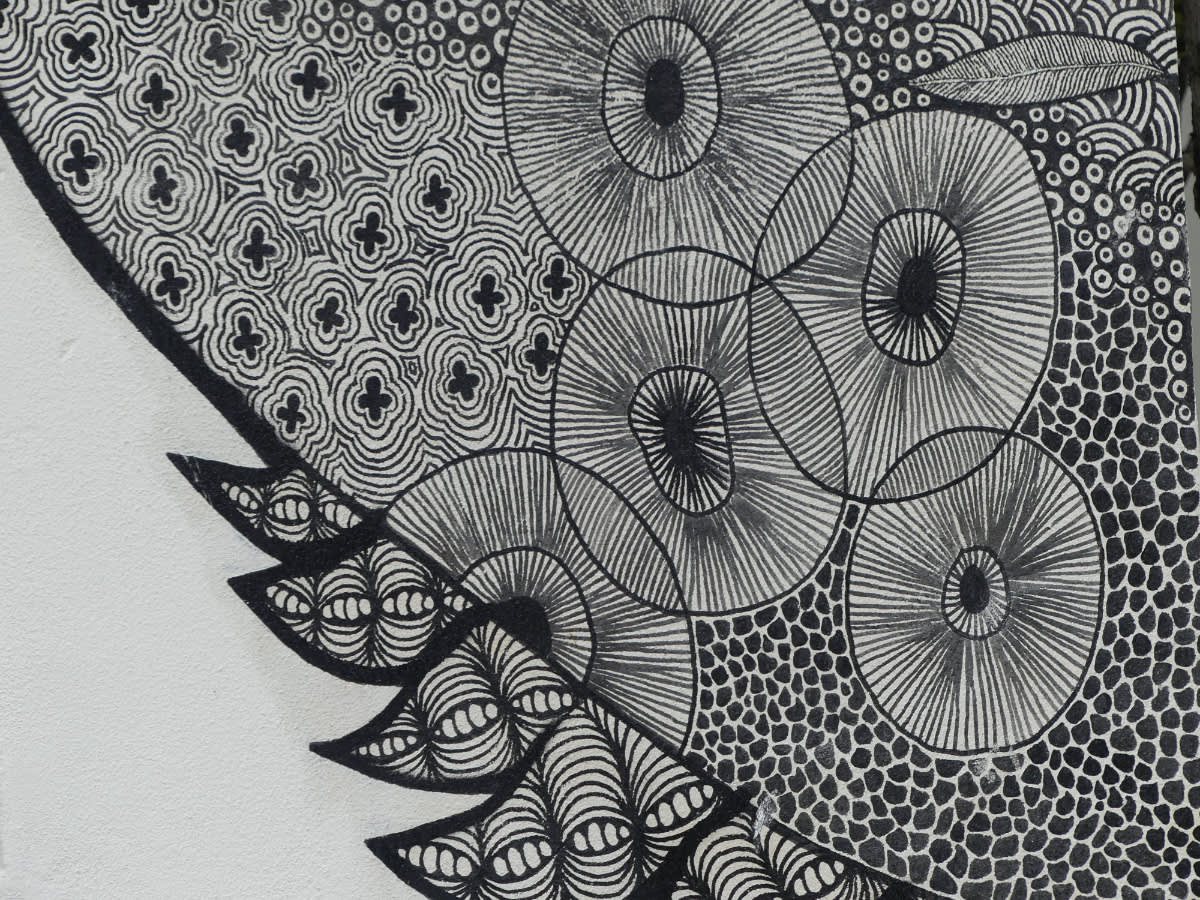 Detail malby 