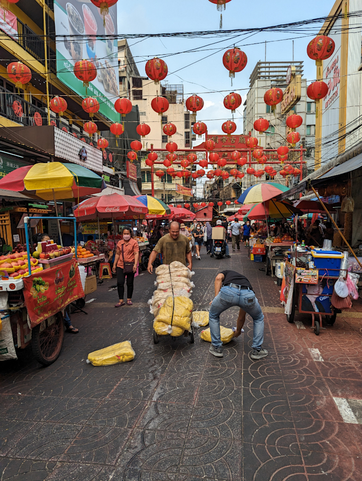 Trh v Chinatownu Trh v Chinatownu