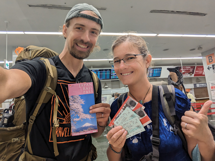 Hurá, získáváme Rail Pass Hurá, získáváme Rail Pass