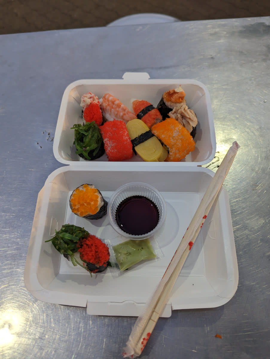 Sushi za 50,-