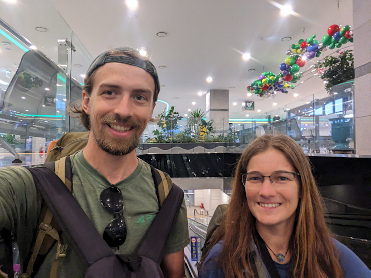 A jsme v přístavu! A jsme v přístavu!