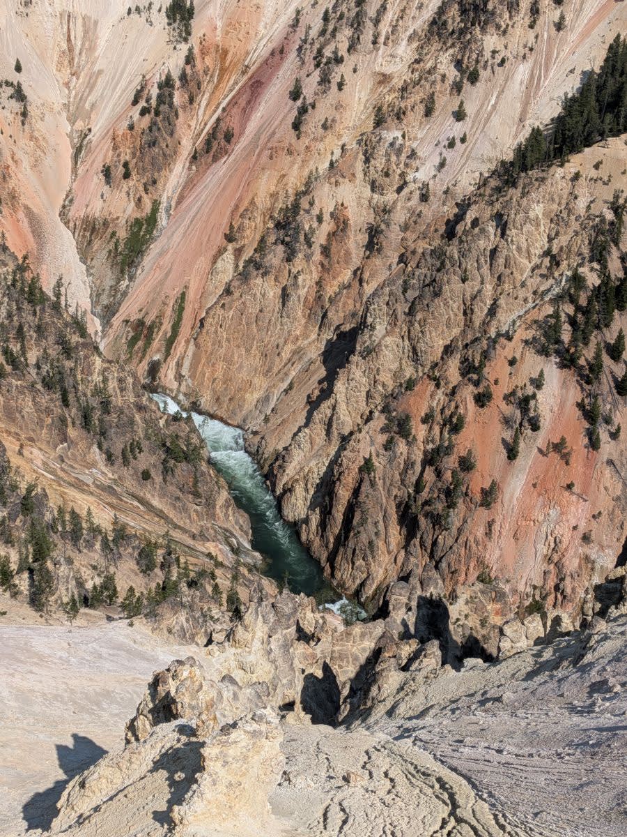 Yellowstonský Grand Canyon