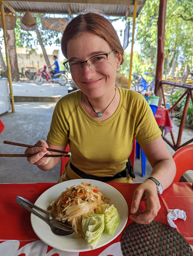 Papájový salát Papájový salát