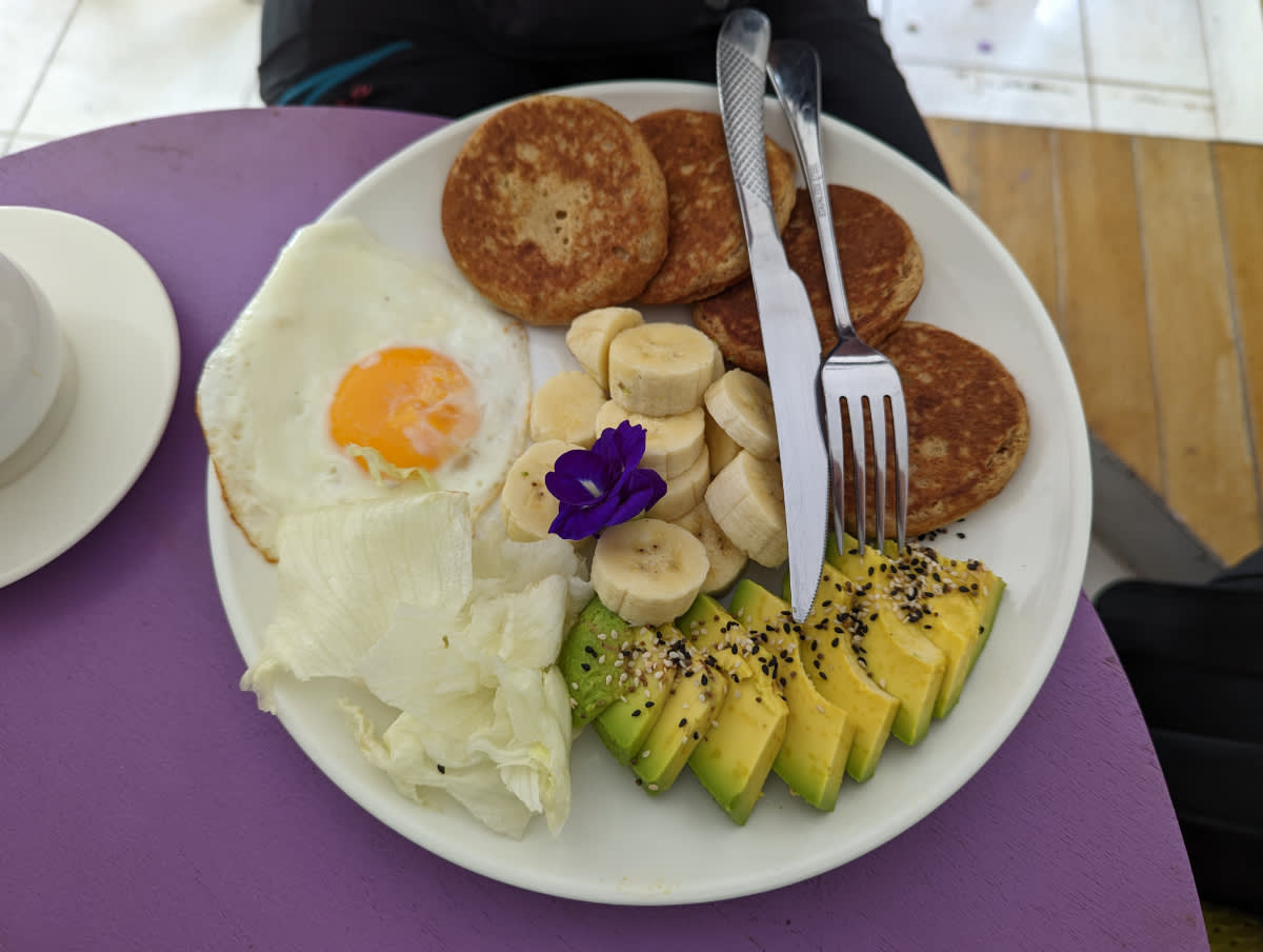 Snídaně v Suki cafe