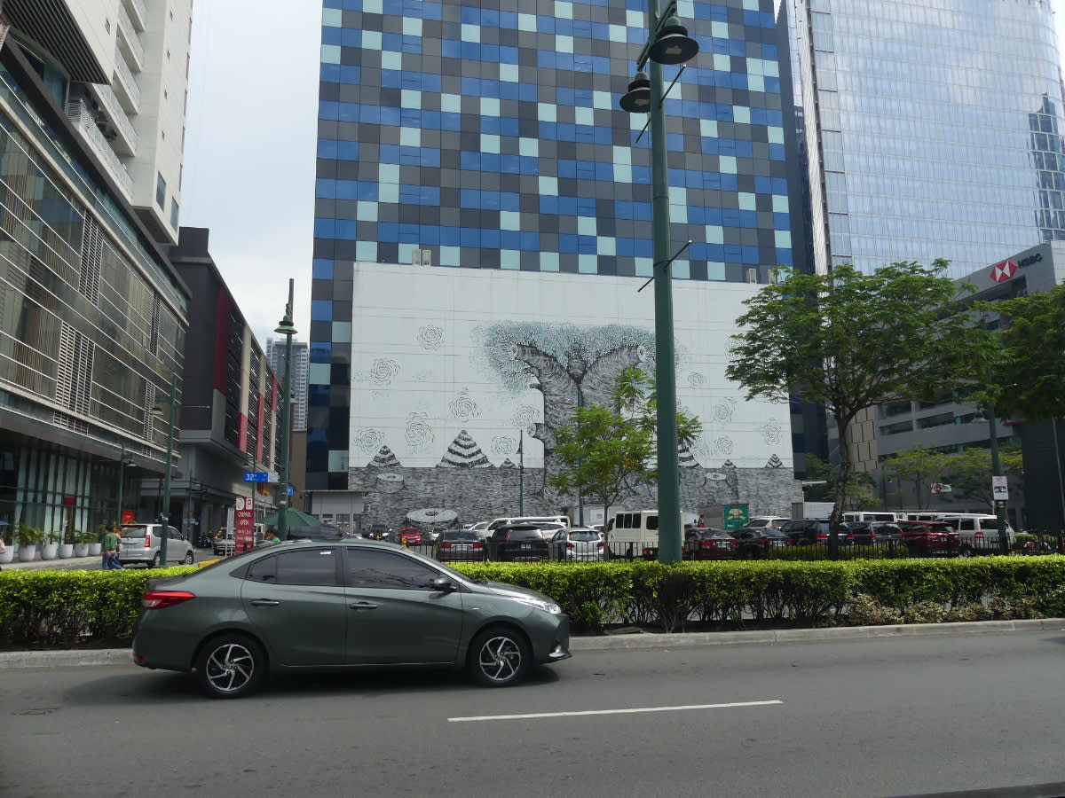 Moderní čtvrť Makati