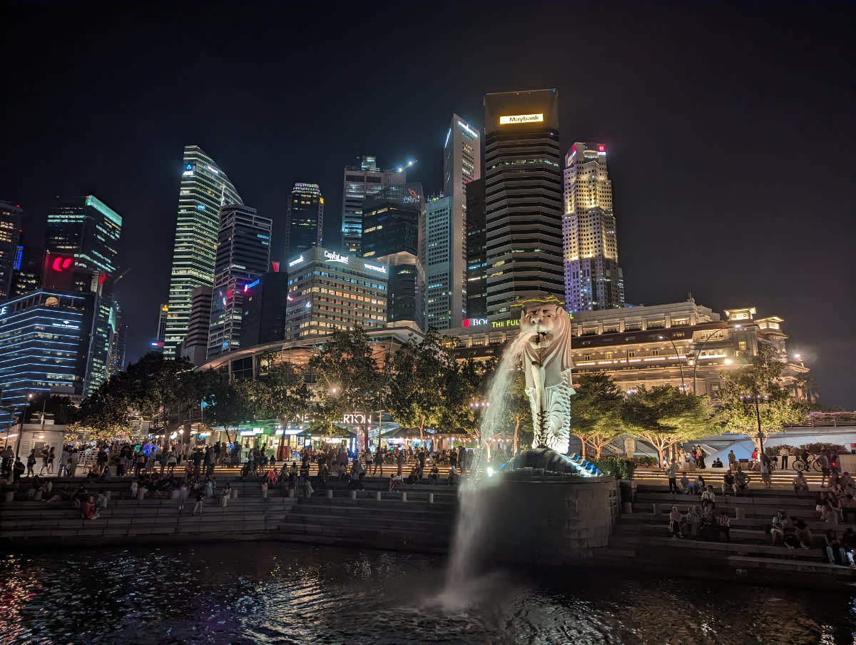 Symbol Singapuru - Merlion 