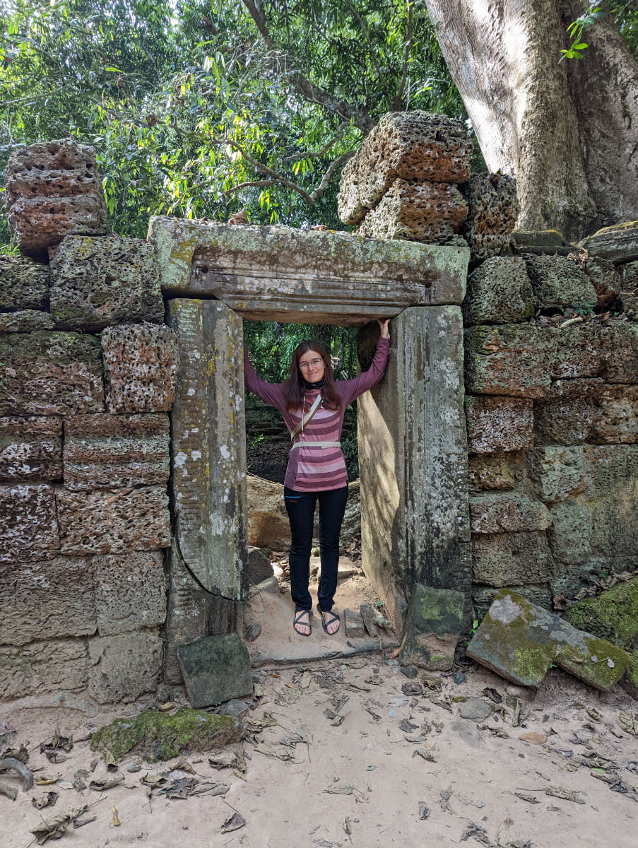 Zeď kolem Ta Phrom 