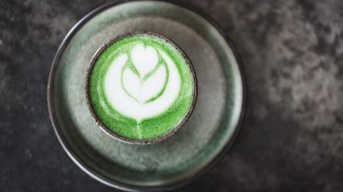 Barista  Latte art with plant-based drinks: the same as dairy latte art,  just made with plants.