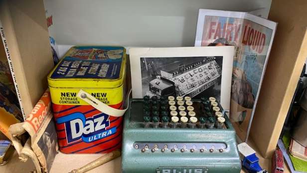 Memorabilia from the "Those Were the Days" Reminiscence Hub