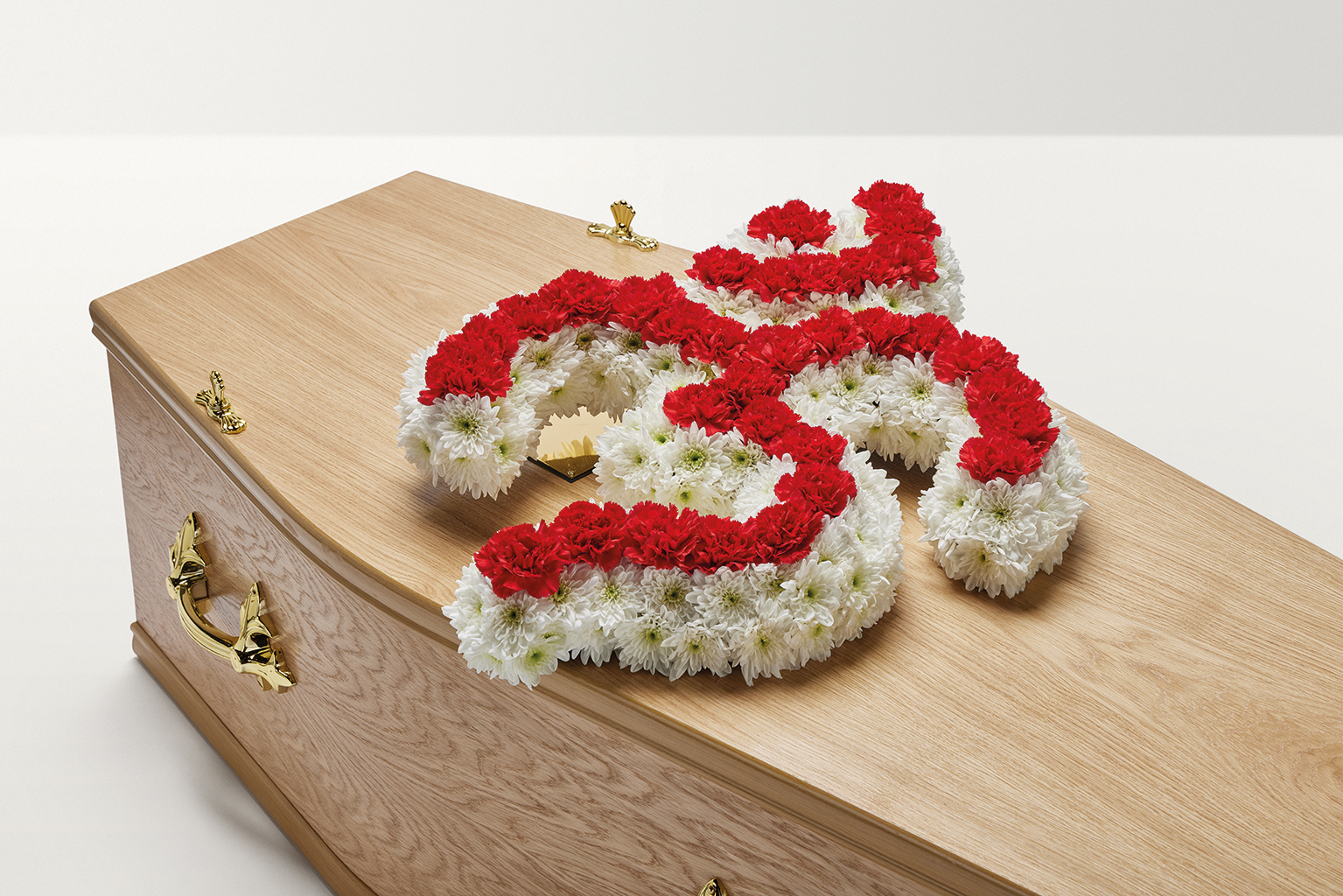 Bespoke AumSymbolHindu HeroOnCoffin