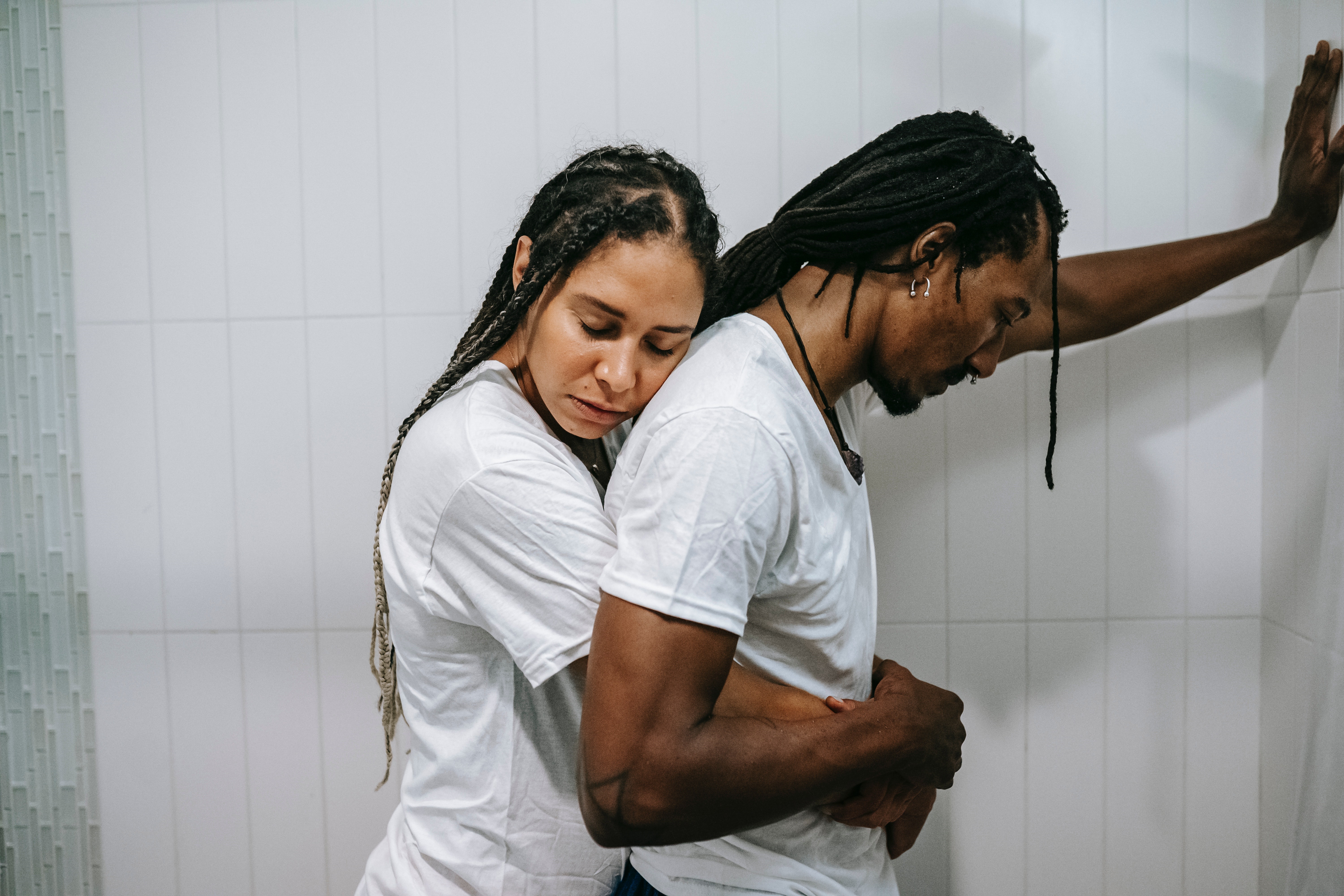Couple comforting each other - Photo by Alex Green from Pexels