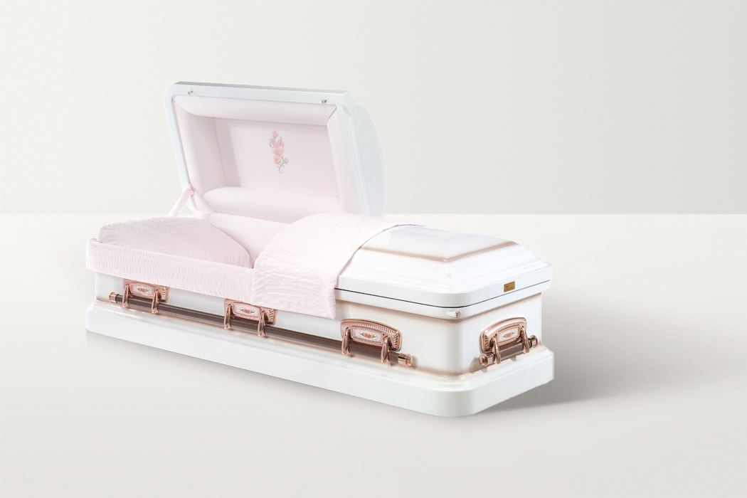 White Rose Casket - Image 1