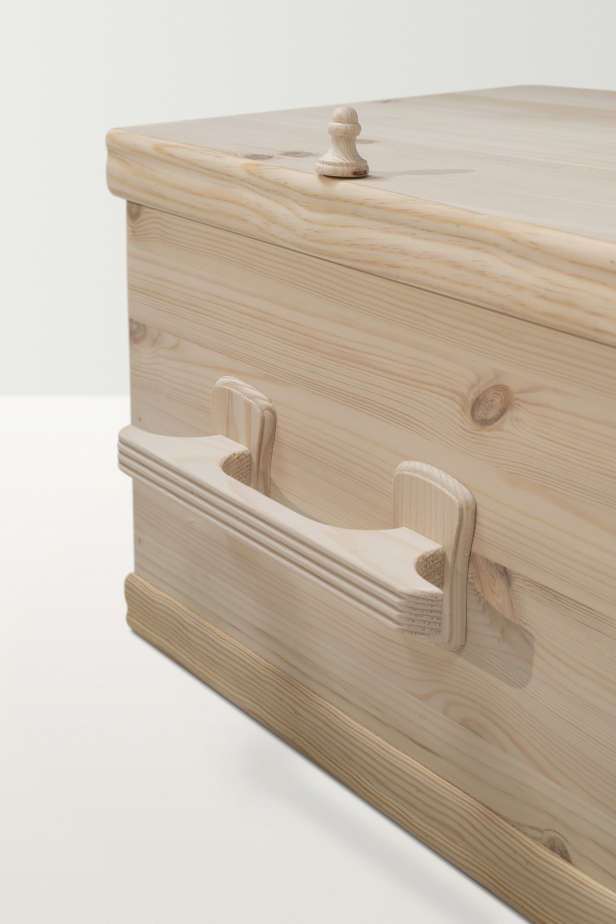 Detailed image of Simple Pine Coffin