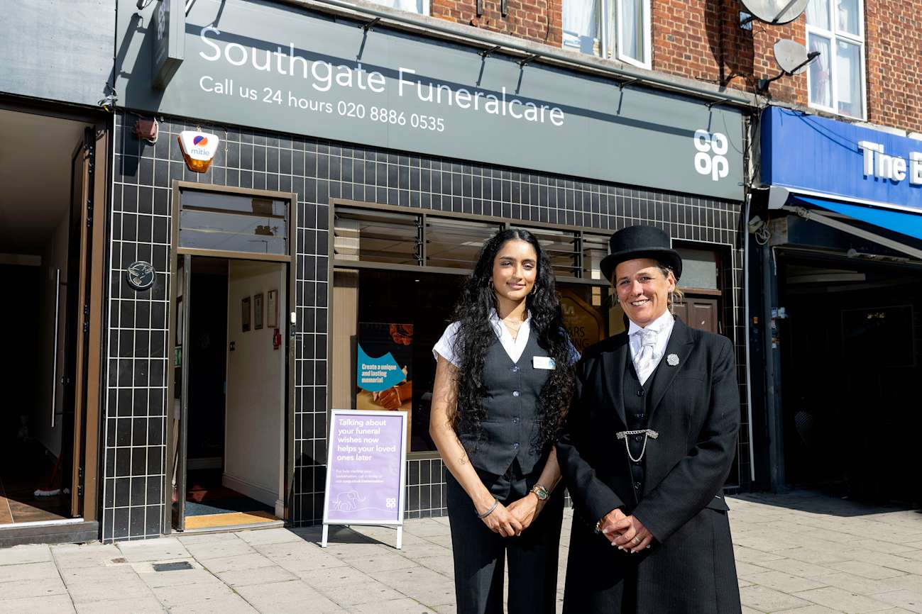 Funeral Directors in Southgate, Ashfield Parade - Co-op