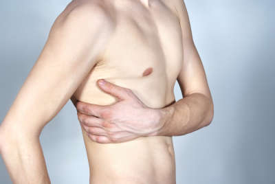 Acid reflux chest pain left side