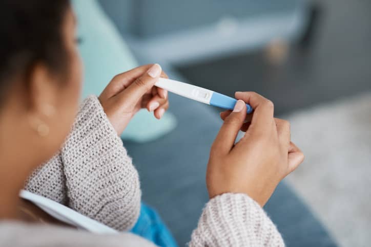 Pregnancy tests: advice for young people