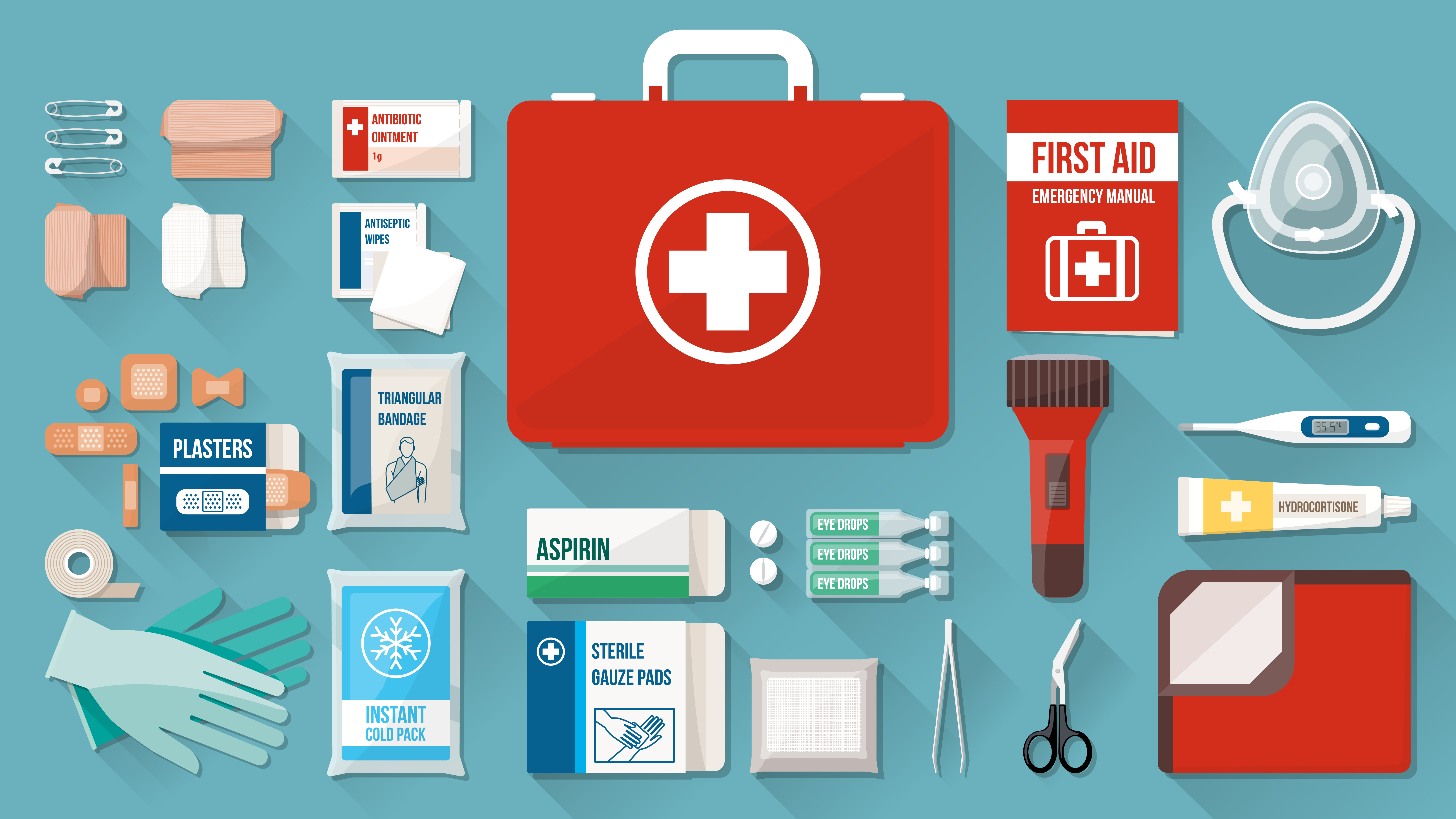 What should I have in my first aid kit 