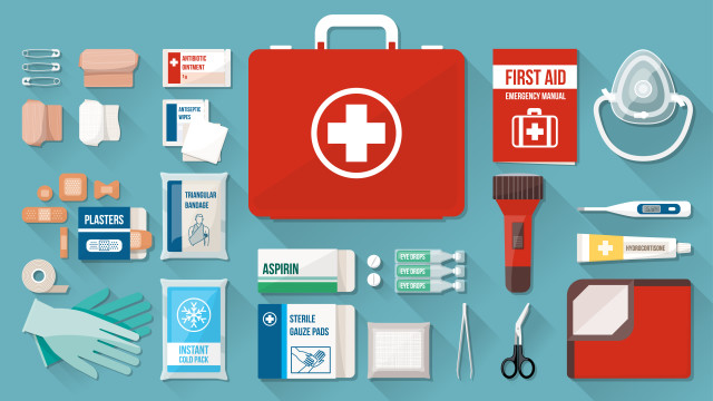 What should I have in my first aid kit?