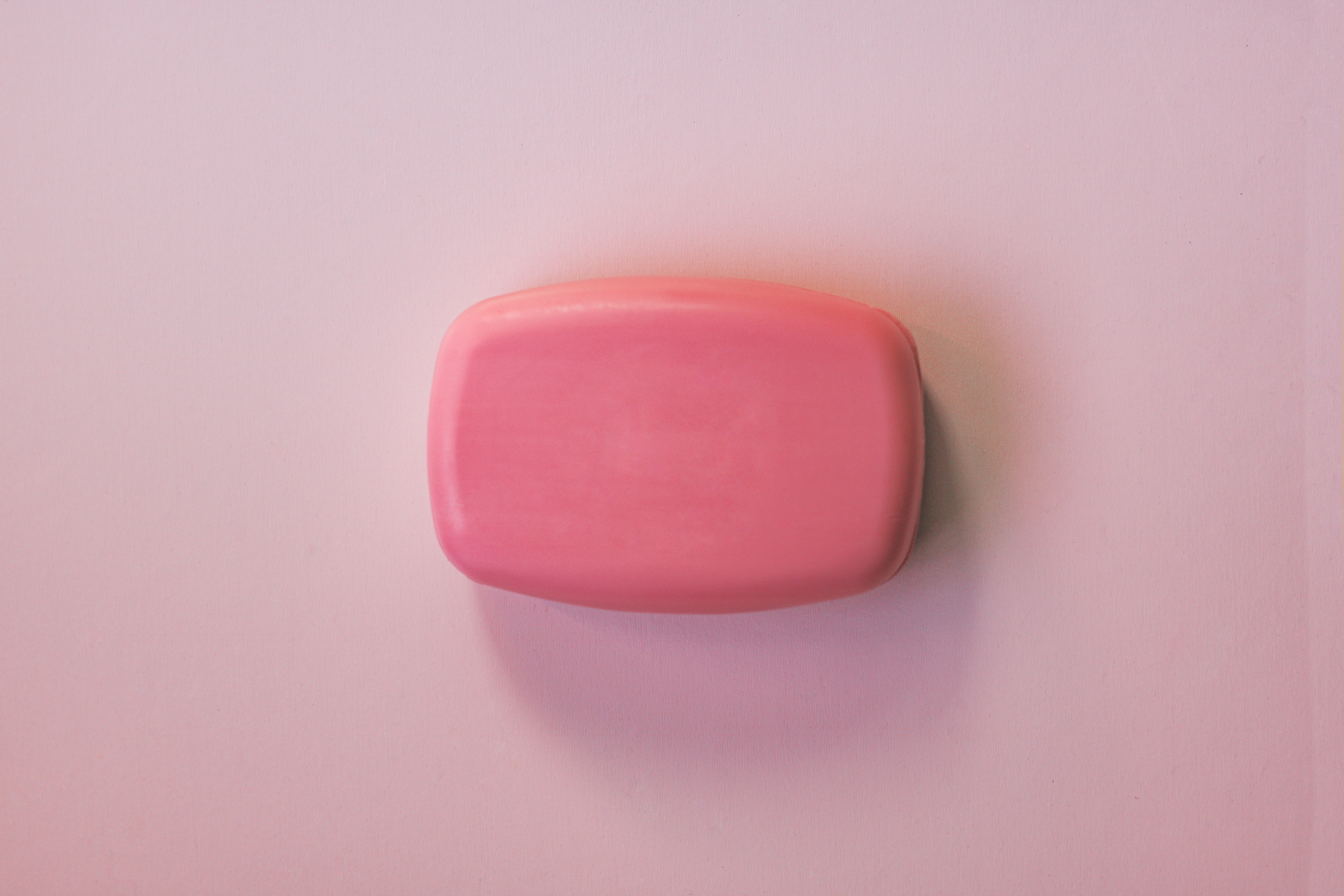 Bar of pink soap