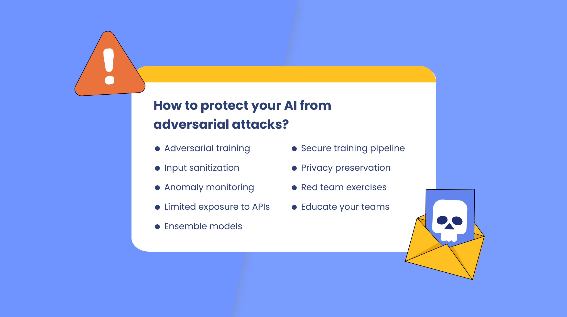 How to protect your AI from adversarial attacks?