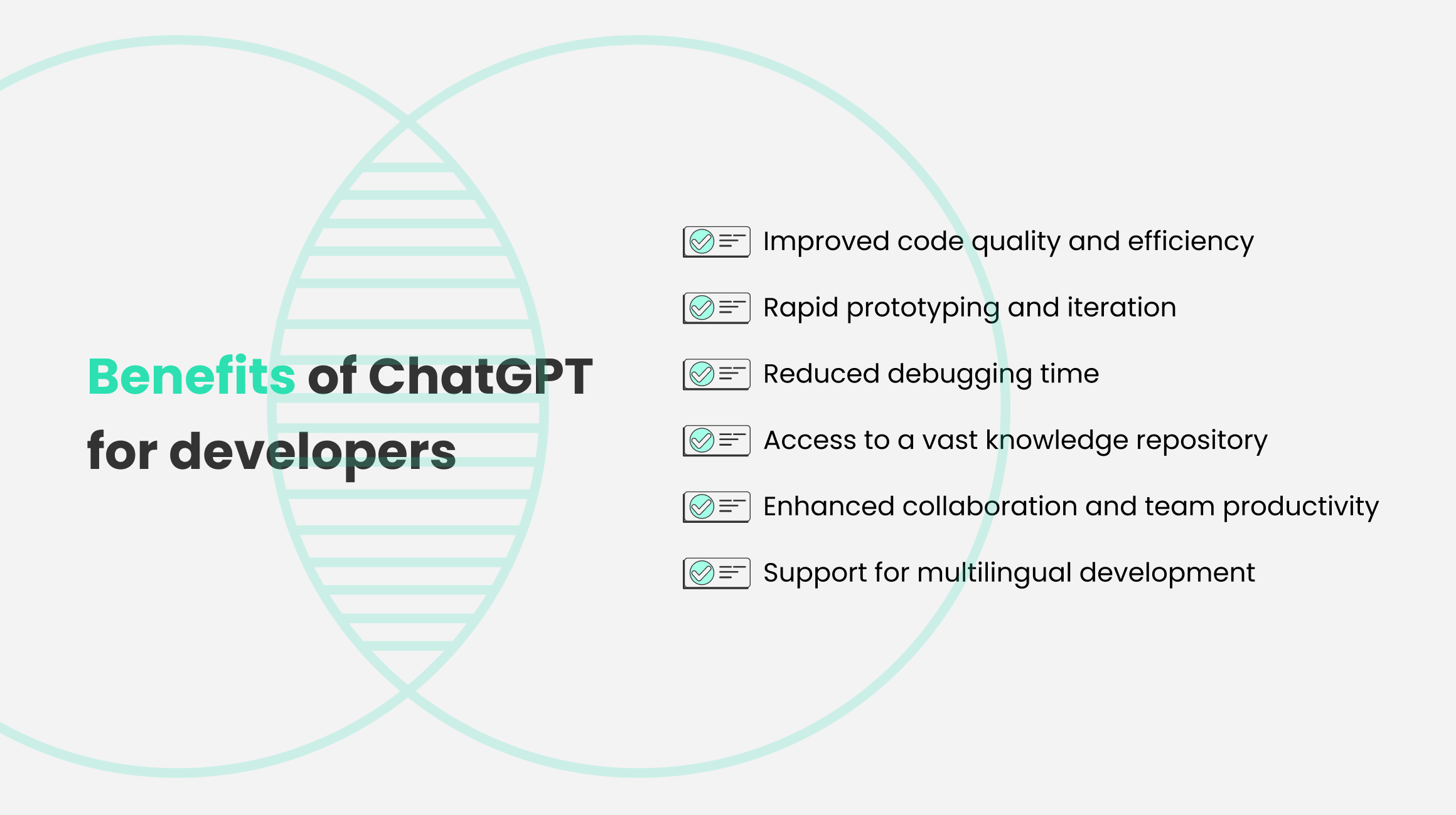 Benefits of ChatGPT for developers