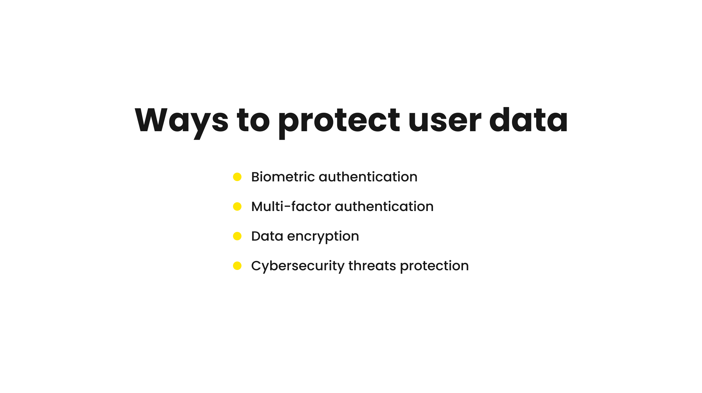 Ways to protect user personal information in trading apps like Robinhood