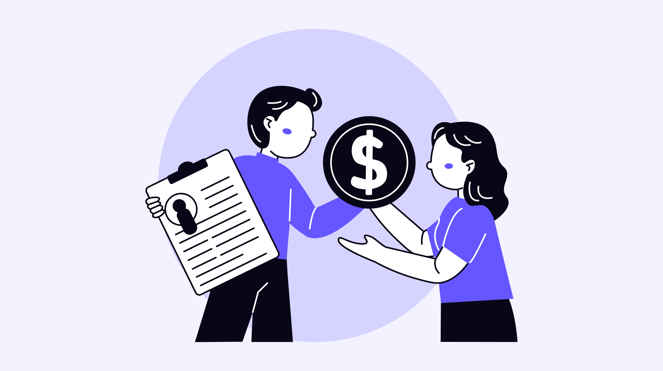 Loan App Illustration