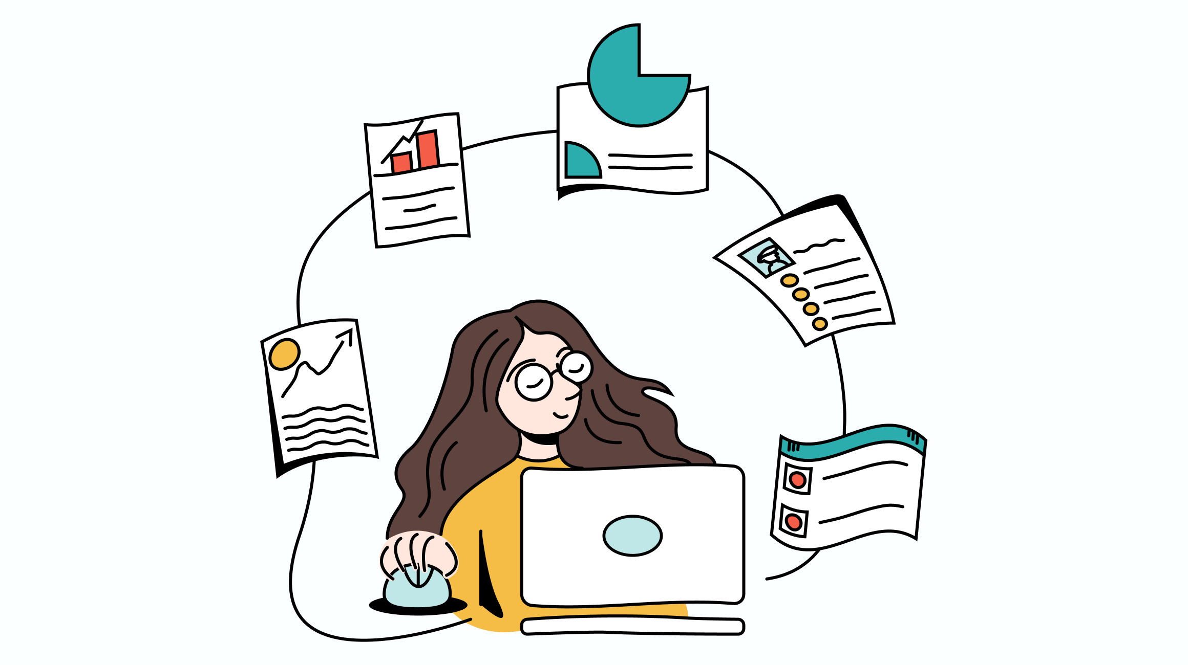 Peer-to-Peer Lending App Development Illustration