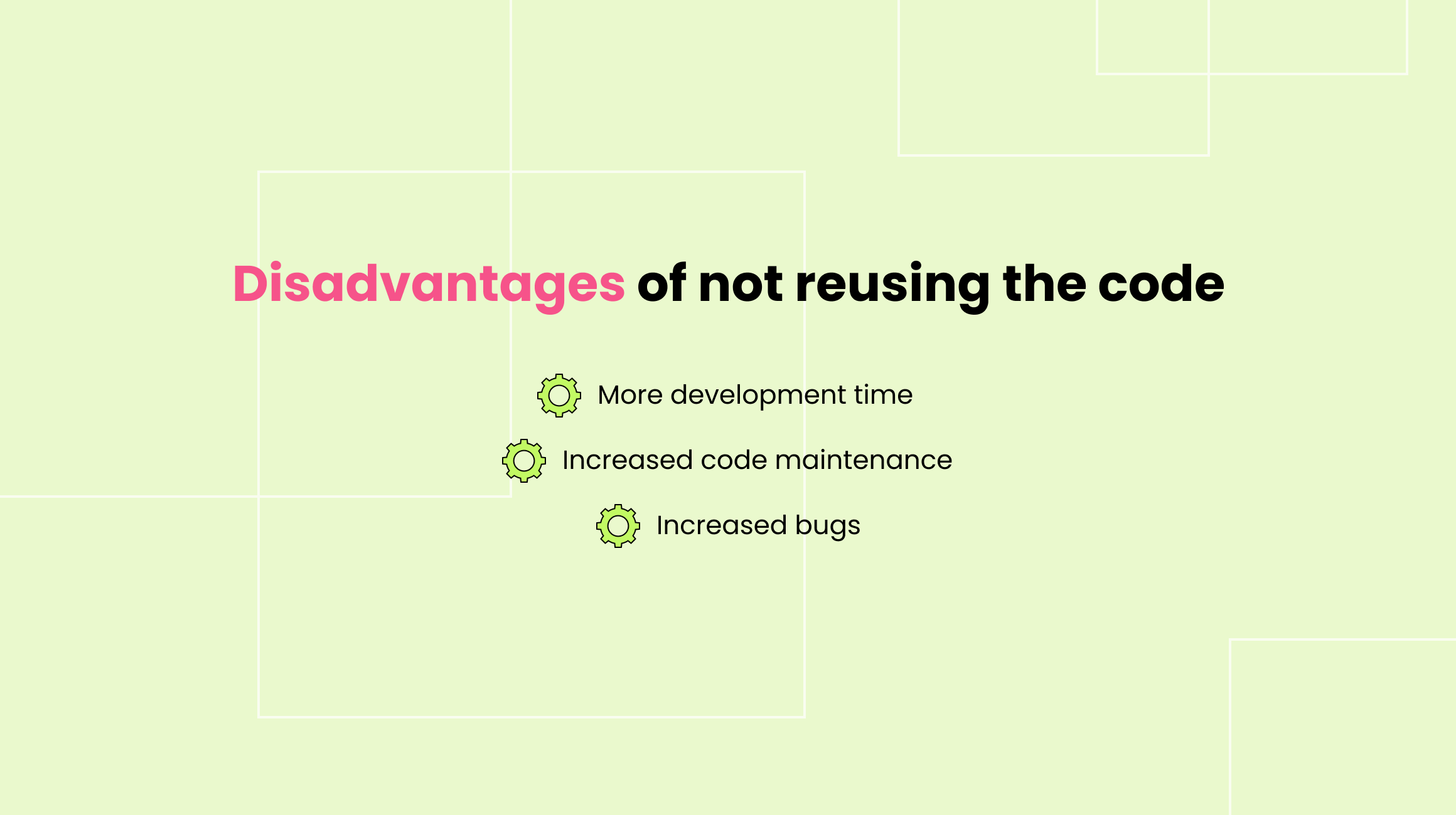 Concentrating only on advancing onward
