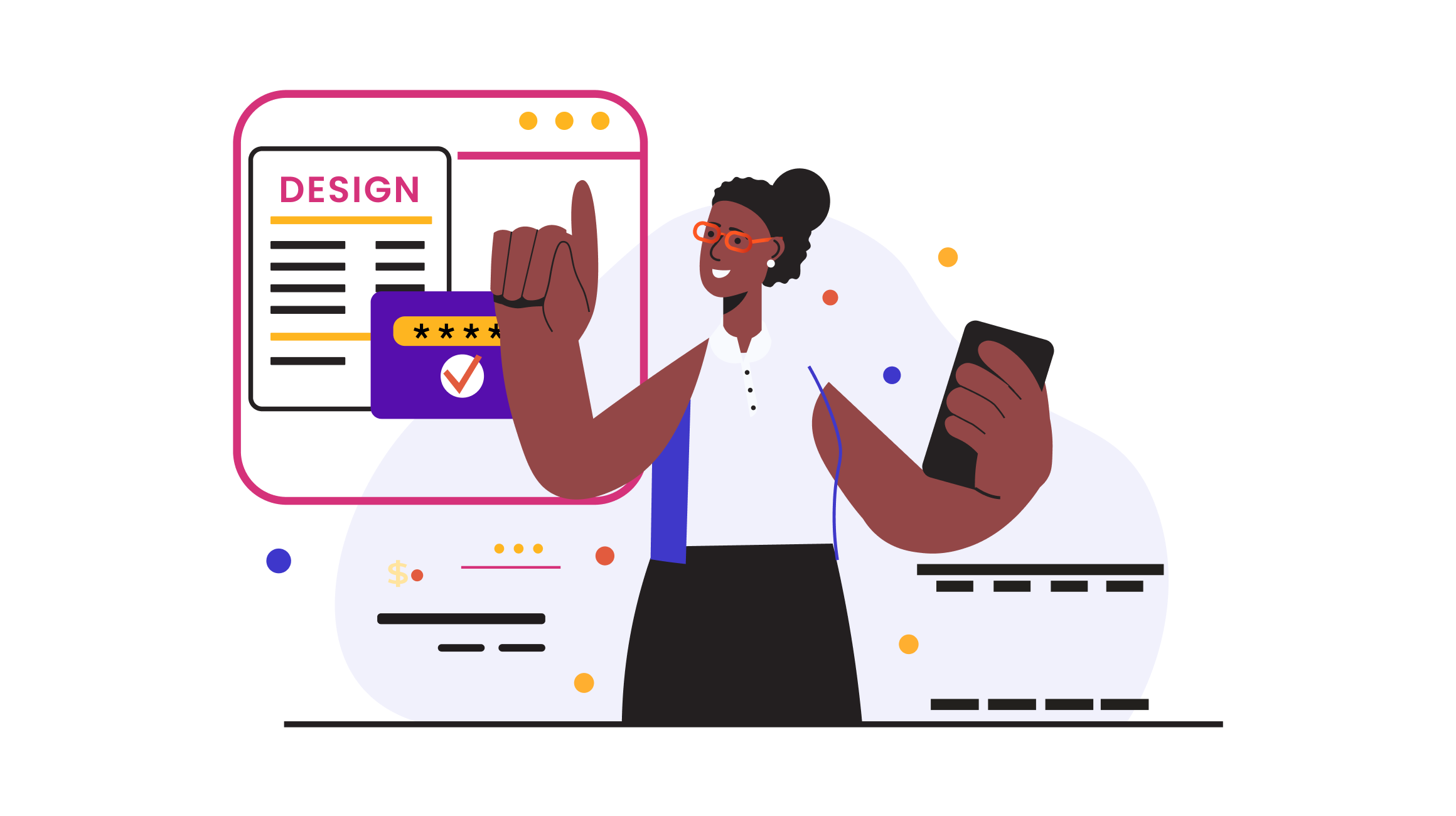 Designing user interface for a Revolut-like app