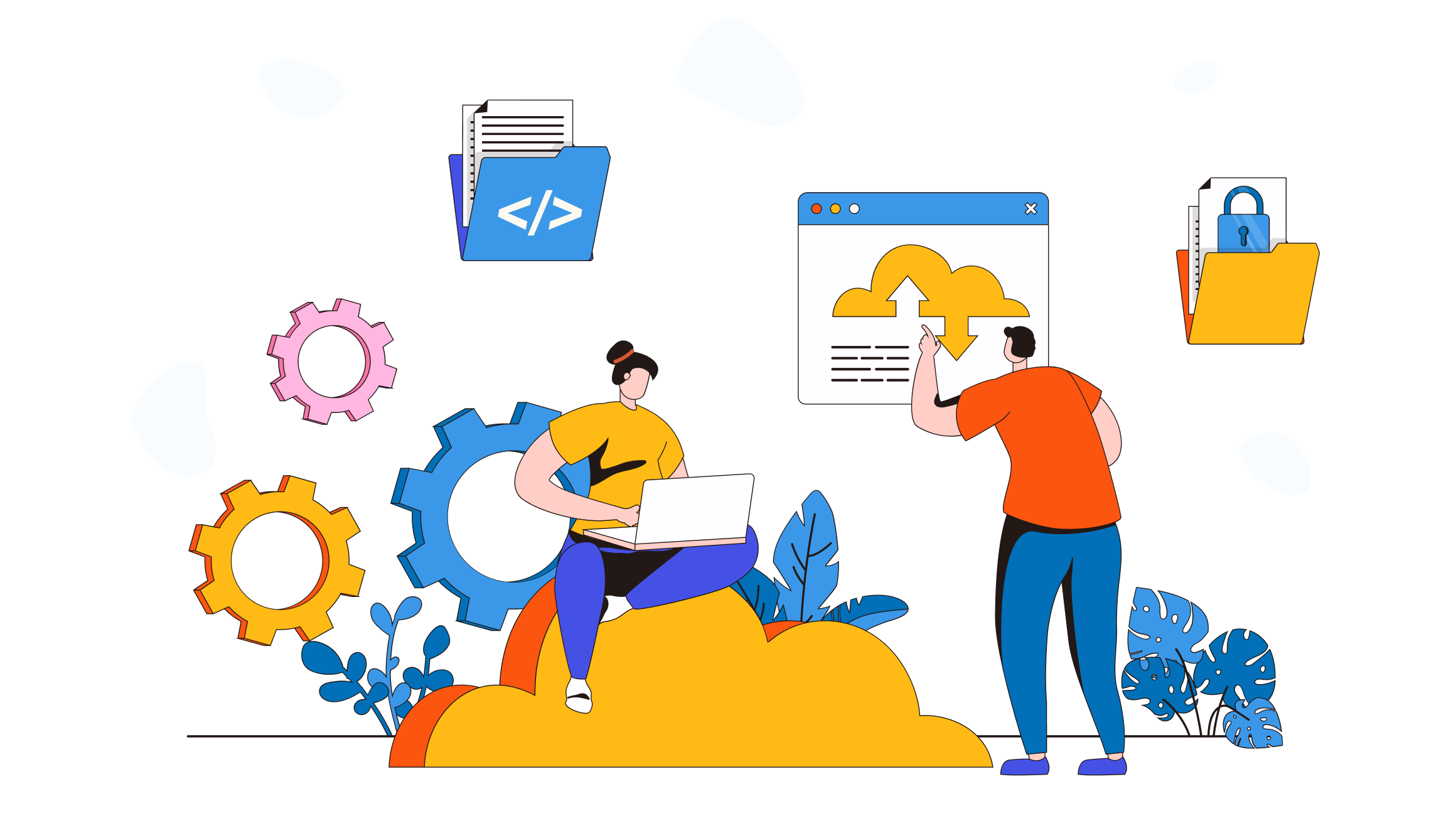 On-Demand Home Services Illustration