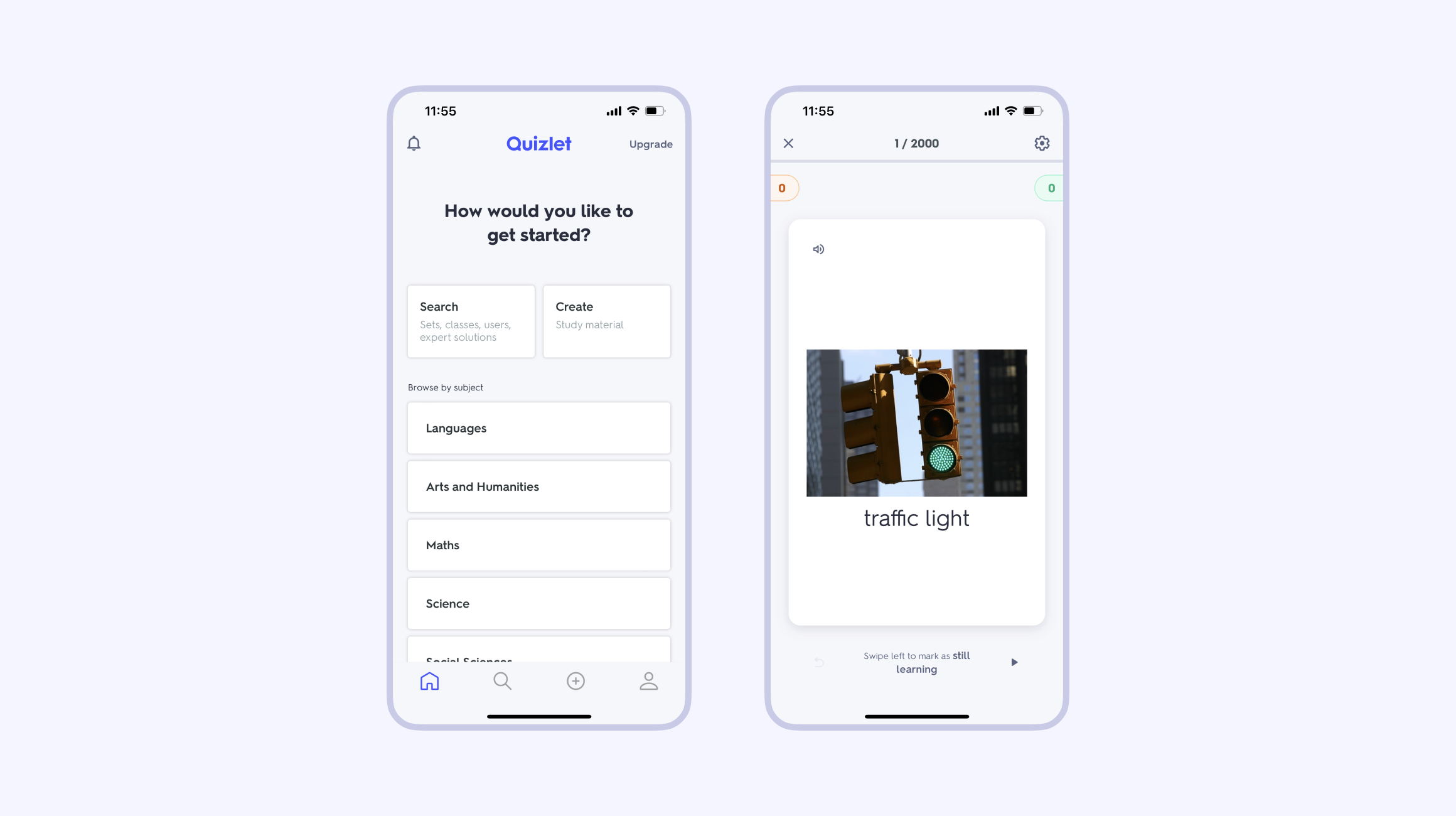 Quizlet app