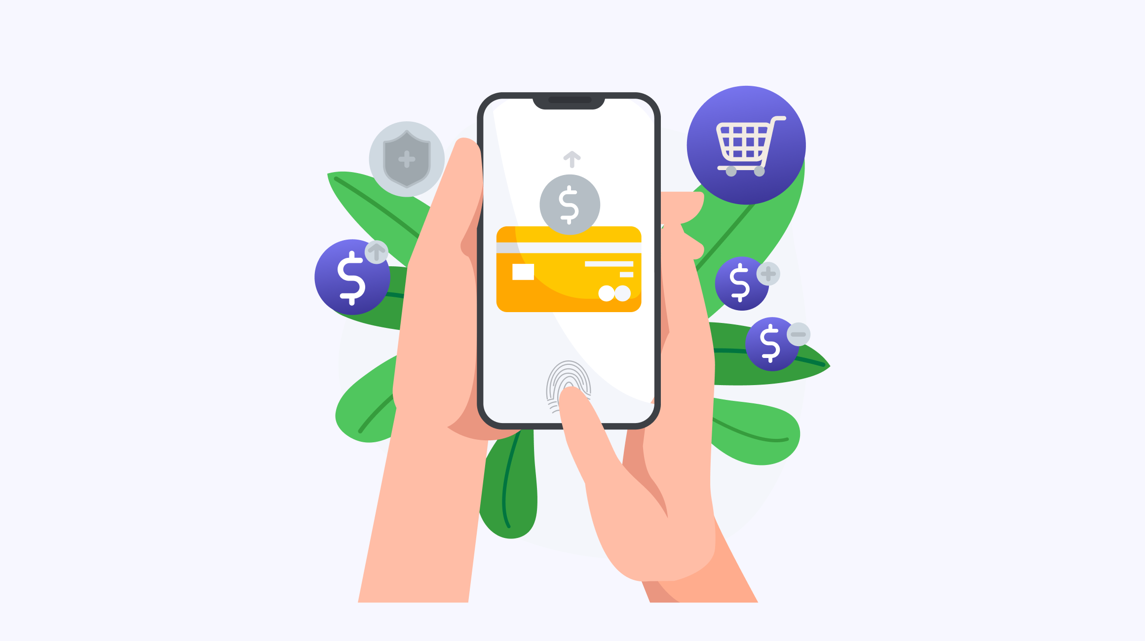P2P Payment App Illustration
