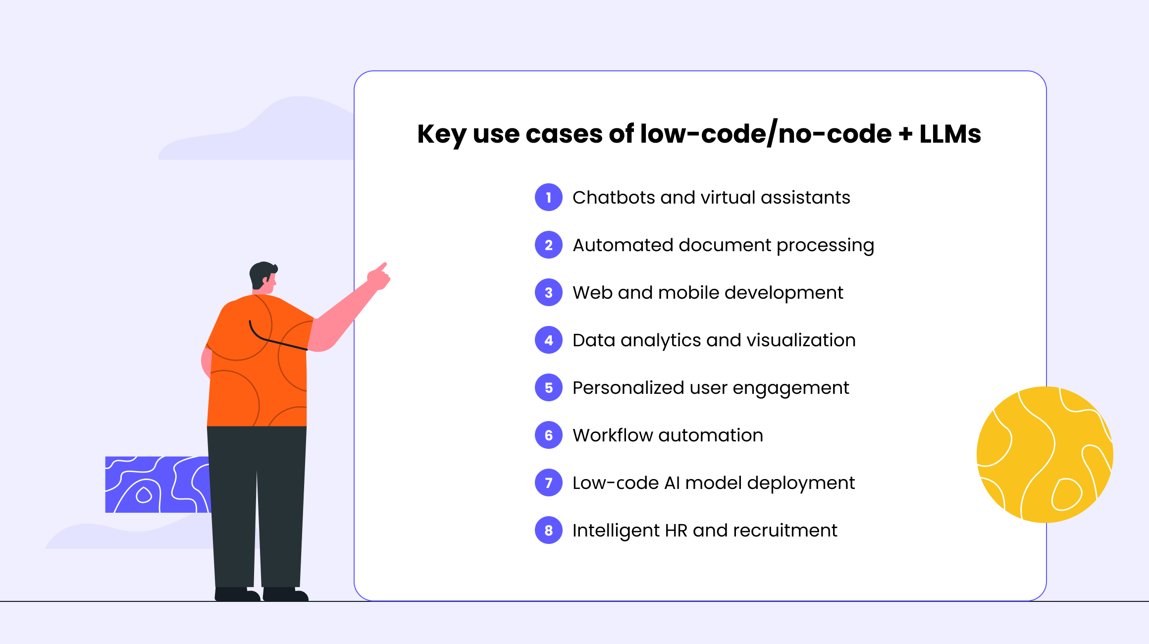 Key Use Cases of Low-Code/No-Code + LLMs