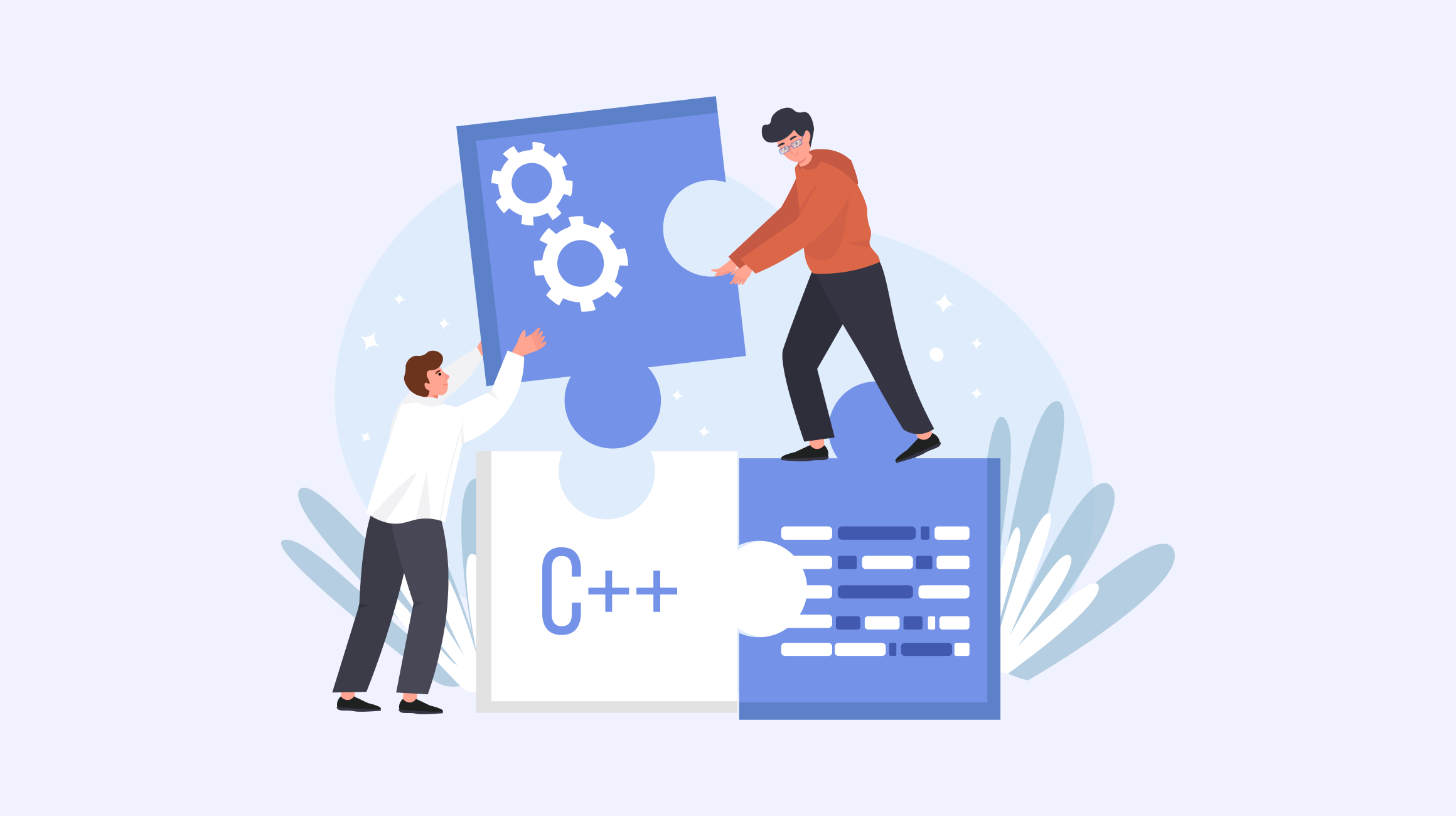 Backend development illustration
