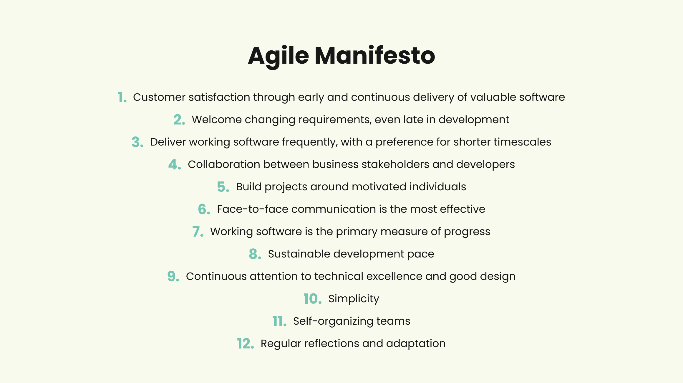 Agile Manifesto