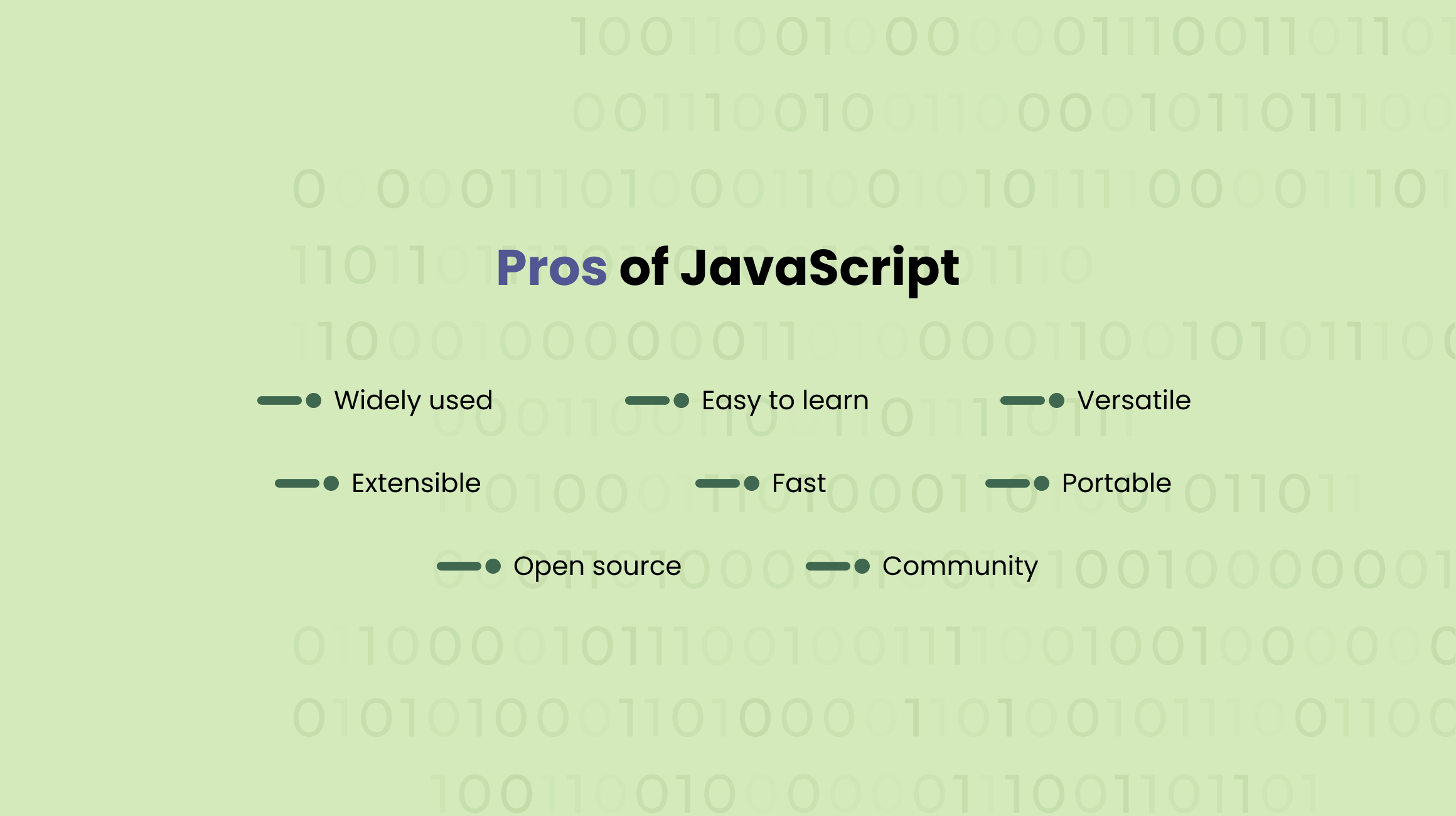 Advantages of JavaScript