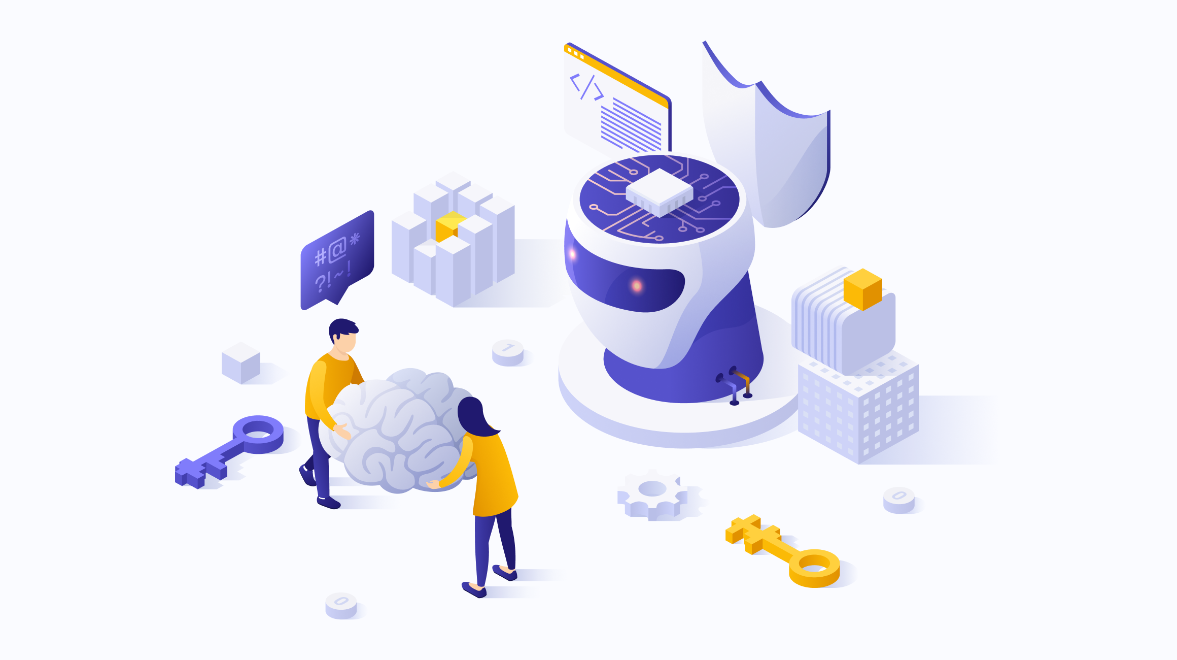 Illustration Advantages of AI trading
